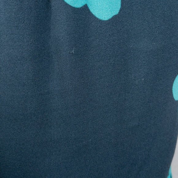 Boden Floral Blue Sheath Waist Zipper Dress Pockets Small 4 Lined - Picture 6 of 6